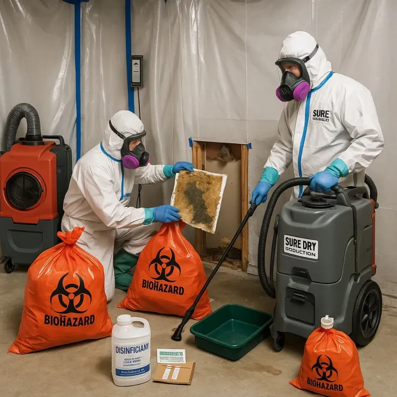 Contaminated Water Handling Protocols process in Mexico, ME